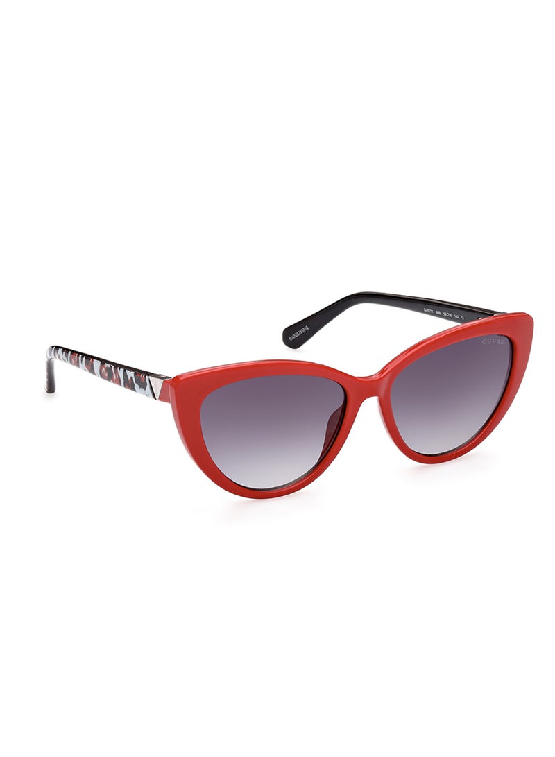 GUESS Unisex UV Protection Cat Eye Shape Sunglasses - GU521166B56 - Lens Size: 56 Mm - Image 3